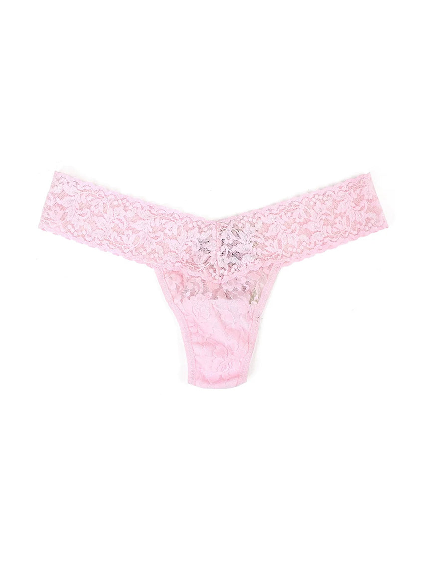 Hanky Panky Signature Lace Low Rise Thong 4911 - In the Mood Intimates - Hanky  Panky Thongs