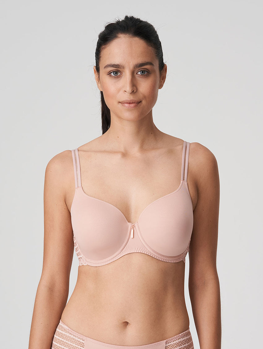 Dominique Womens Marcelle Wire Free Soft Cup Bra Champagne 48B One