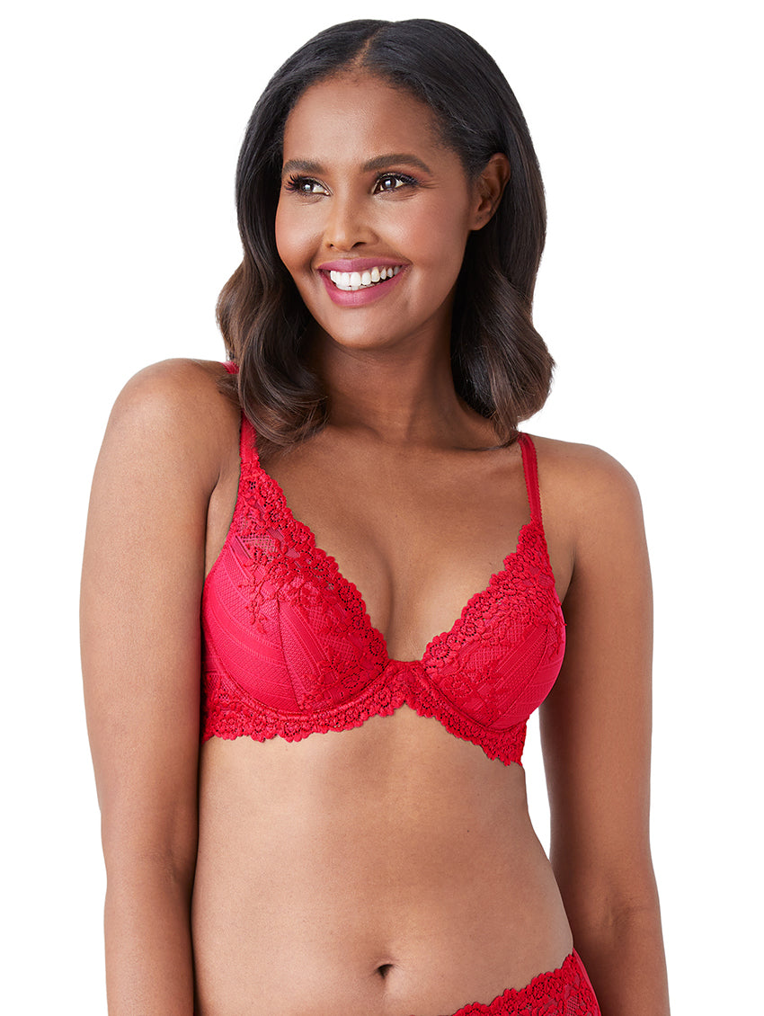 Wacoal Embrace Lace Plunge Bra – Forever Yours Lingerie