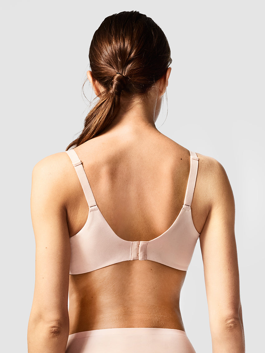 Seamless Bra With Back Lace 25073