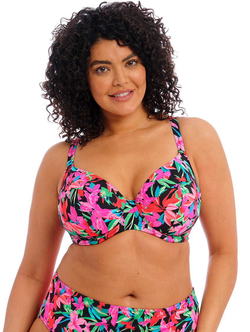 Elomi Swim ES801802 Sunshine Cove Underwire Plunge Bikini Top - Allure  Intimate Apparel