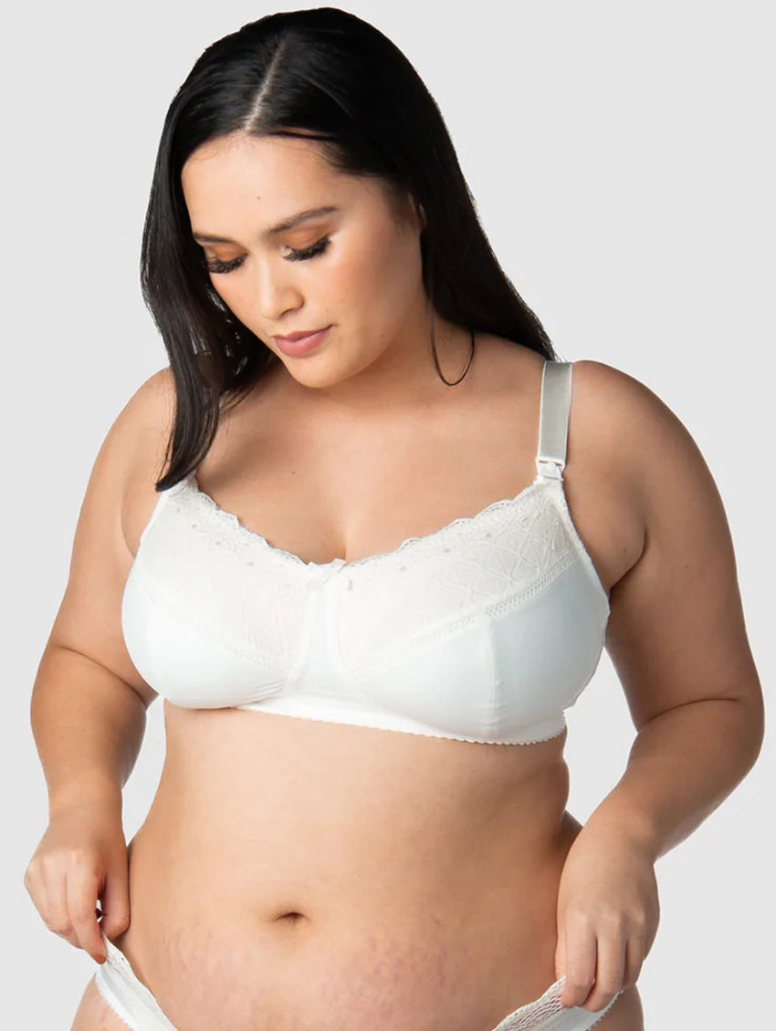 Oalirro Nursing Bras Women's Sexy Ultra-thin Lace Bra without Steel Ring  Breast Feeding Bra 