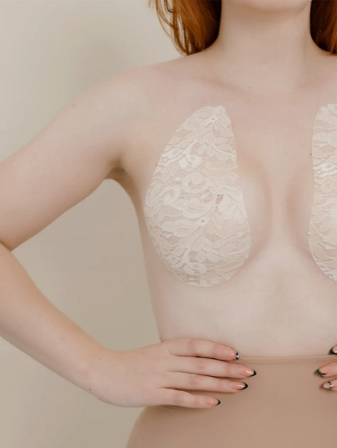 Searching for a strapless bra?  shoppers rate this $19.99 stick-on bra  to boost summer outfits