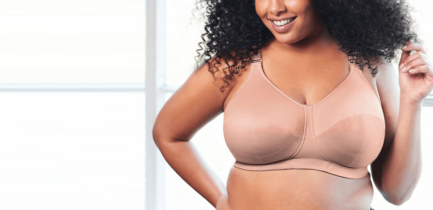 Buy Goddess Plus Size Banded Underwire Bra ® (Chocolate,44 G) at