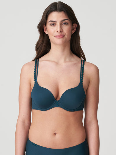 Unrivalled Wear and Forget Comfort, Navy Blue T Shirt Bra