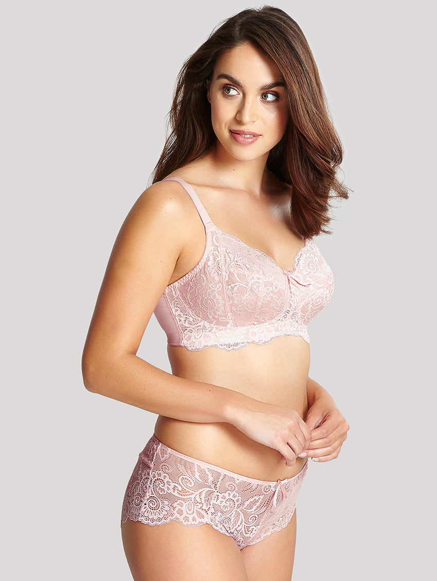 Non-wired soft bra with cup - Blush