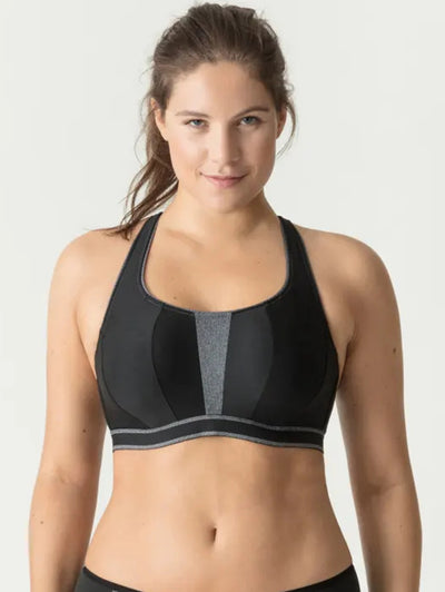 The POSESHE Plus Size No-Wire Sport Bra is connected to your