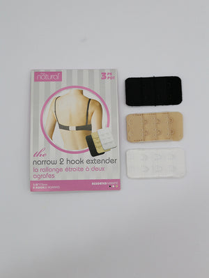  3-Hook Bra Extender Back - Tricolor : Clothing, Shoes & Jewelry