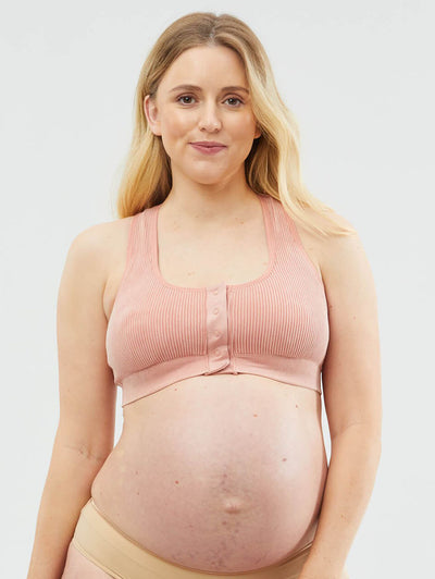 BEVISKkki Nursing Bras for Breastfeeding, Womens Sleeping Maternity Push Up  Bra Seamless Pregnancy Wireless Underwear