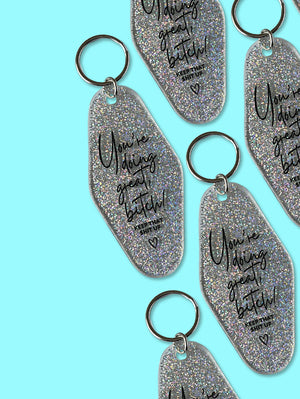 Sunshine & Lemons Co. Motel Keychain